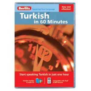   684004 Turkish In 60 Minutes   Audio CD And Booklet Electronics