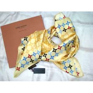 Louis Vuitton Farandole Silk?Satin Square Scarf/Wrap