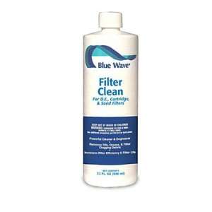  Blue Wave Pool Filter Cleaner & Degreaser   4 x 1 Qt 