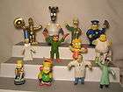 The Simpsons Figures some w/ sound Lot o 12 Burger King