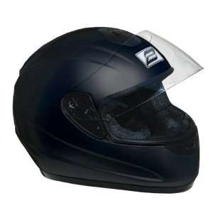  Zoan Z993 Thunder Solid Full Face Helmet X Small  Black Automotive