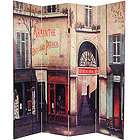 French Cafe Store Front Vintage Style room Divider 6
