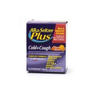  Alka Seltzer Plus Cold & Cough Complete Formula Citrus 