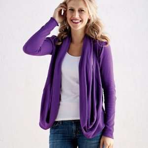    Gaiam Convertible Sweater, Large, Dewberry