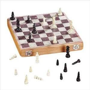  Soapstone Carved Chess Set Toys & Games