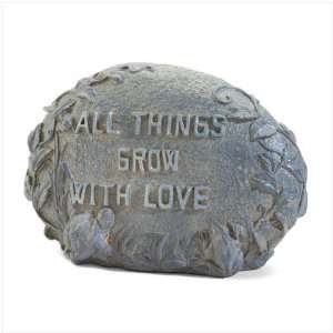  All Things Grow Garden Stone