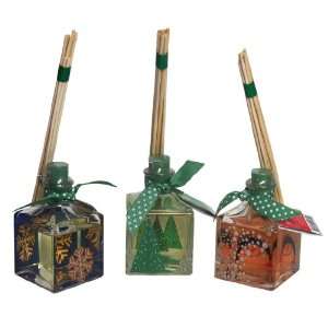 Greenair All Natural Aromatherapy Reed Diffuser   Cinnamon Spice, Pine 