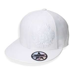  Fox Racing Scruff All Pro Fitted Hat   7 1/2 /White 