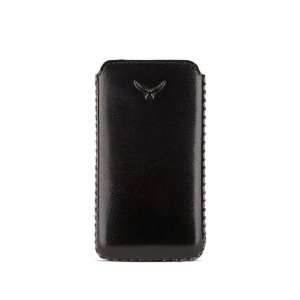  Olbia Saddle Hand Stitched Cowhide Case   Black Cell 