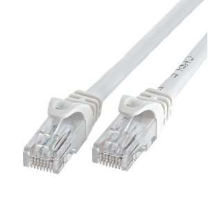  Cat6 RJ45 Patch Ethernet LAN Network Cable   100 ft White 