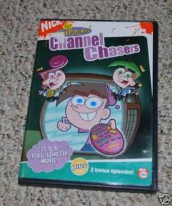 DVD MOVIE Fairly Odd Parents Channel Chasers KIDS FUNNY  