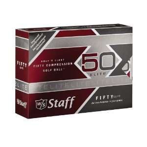 Wilson Staff 50 Elite Custom Logo & Personalized Golf Balls (12 Ball 