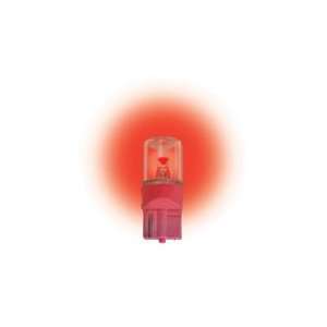  12 Volt.T3 ¼ Wedge Base LED Light Bulb Color Red 