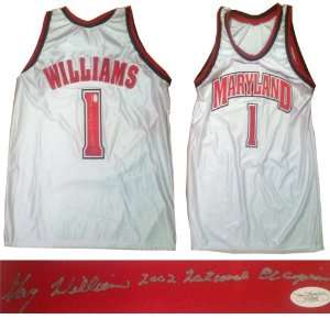  JSA CO Williams is the legendary University of Maryland basketball 