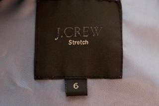 JCrew Printed One Shoulder Dabney Bow Dress 6 Blue/Black $395  