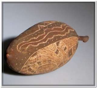 LARGE ABORIGINAL CARVED BOAB NUT WANDJINA KIMBERLY WA  