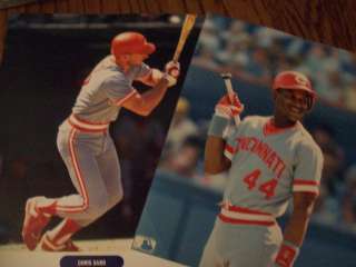 Lot Of 4 MLB 1989 Photos Eric Davis Jim Abbott  