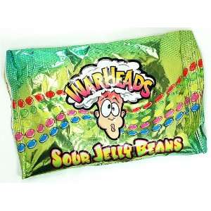 Warheads Sour Jelly Beans 14 Oz Bag  Grocery & Gourmet 