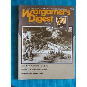  Wargamers Digest NOVEMBER 1978 Gene McCoy Books