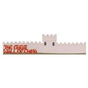  The Great Wall of China Border Laser Die Cut
