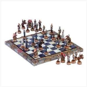  Civil War Chess Set