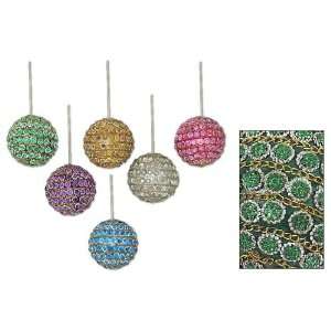  Beadwork ornaments, Color Trends (set of 6)