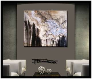 CONTEMPORARY MODERN ABSTRACT CANVAS PAINTING WALL ART  