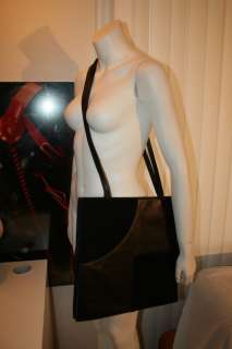 GOTTFRIED HONEGGER Abstract Art Leather Tote Bag  