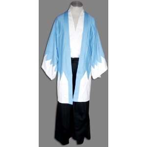  Japanese Anime Peace Maker Cosplay Costume   Blue Kendo 