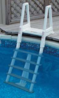 New CONFER 6000B Heavy Duty Aboveground In Pool Swimming Pool Ladder 