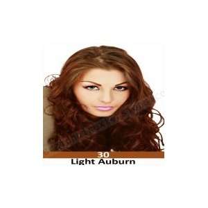 Light Auburn 7pcs Set Clip In Extensions Beauty