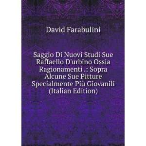   PiÃ¹ Giovanili (Italian Edition) David Farabulini Books