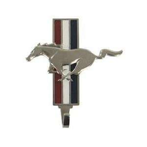 Ford MUSTANG Horse Pony Grill Emblem Wall Coat Hat Key Hook MAN CAVE 