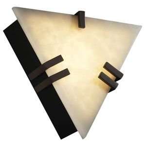  Clouds Clips Triangle Wall Sconce by Justice Design Group 
