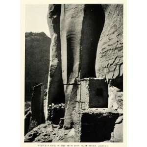 1923 Print Betatakin Cliff Arizona Rock Tsegi Canyon Laguna Navajo 