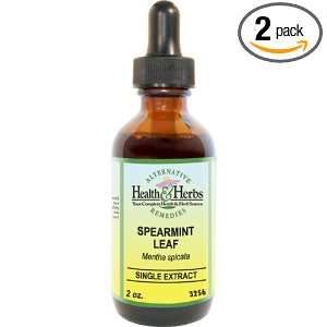 Alternative Health & Herbs Remedies Spearmint Leaf, 1 Ounce Bottle 