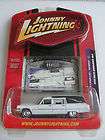 Johnny Lightning 1966 WHITE Cadillac Funeral Hearse Coach Limited 