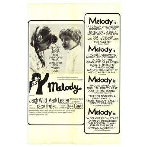  Melody Original Movie Poster, 27 x 41 (1971)