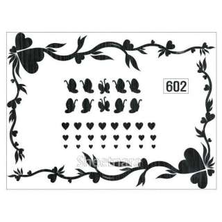 WD 602A FLOWER Removable Graphic Wall Art Decor Sticker  