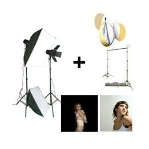  Studio Size Complete Kit with Powerful Flash Kit and 
