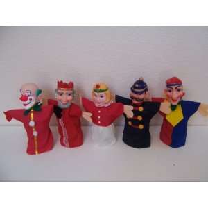    Set of 5 Vintage Mr. Rogers Neighborhood Hand Puppets Toys & Games