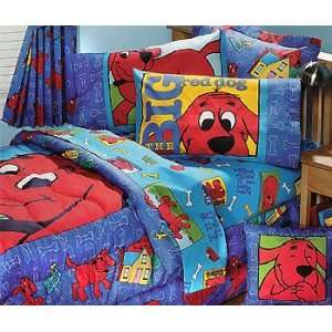  Clifford The Big Red Dog   Bedskirt   Twin Size