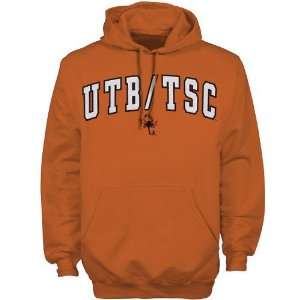 Texas Brownsville Scorpions Orange Player Pro Arch Hoody Sweatshirt 