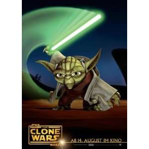  Star Wars The Clone Wars Movie Poster (11 x 17 Inches 