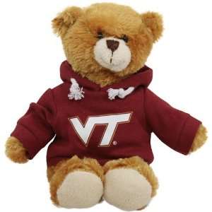  Virginia Tech Hokies 8 Plush Hoodie Bear Sports 