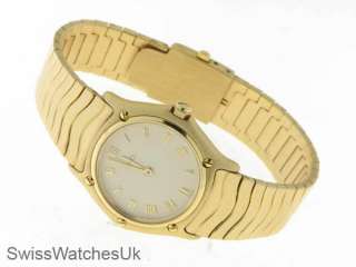   CLASSIC WAVE 18K GOLD LADY WATCH Shipped from London,UK, CONTACT US