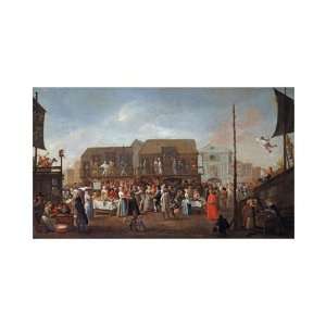  Bartholomew Fair by Egbert Van Heemskerk. size 20 inches 