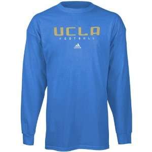 adidas UCLA Bruins Youth Blue Sideline Long Sleeve T shirt  