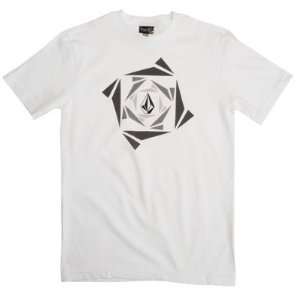  Volcom Whirlpool T Shirt X Large White Automotive