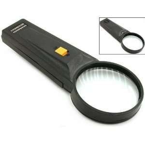   2X Lighted Magnifier Loupe Stamp Coin Magnifying Glass